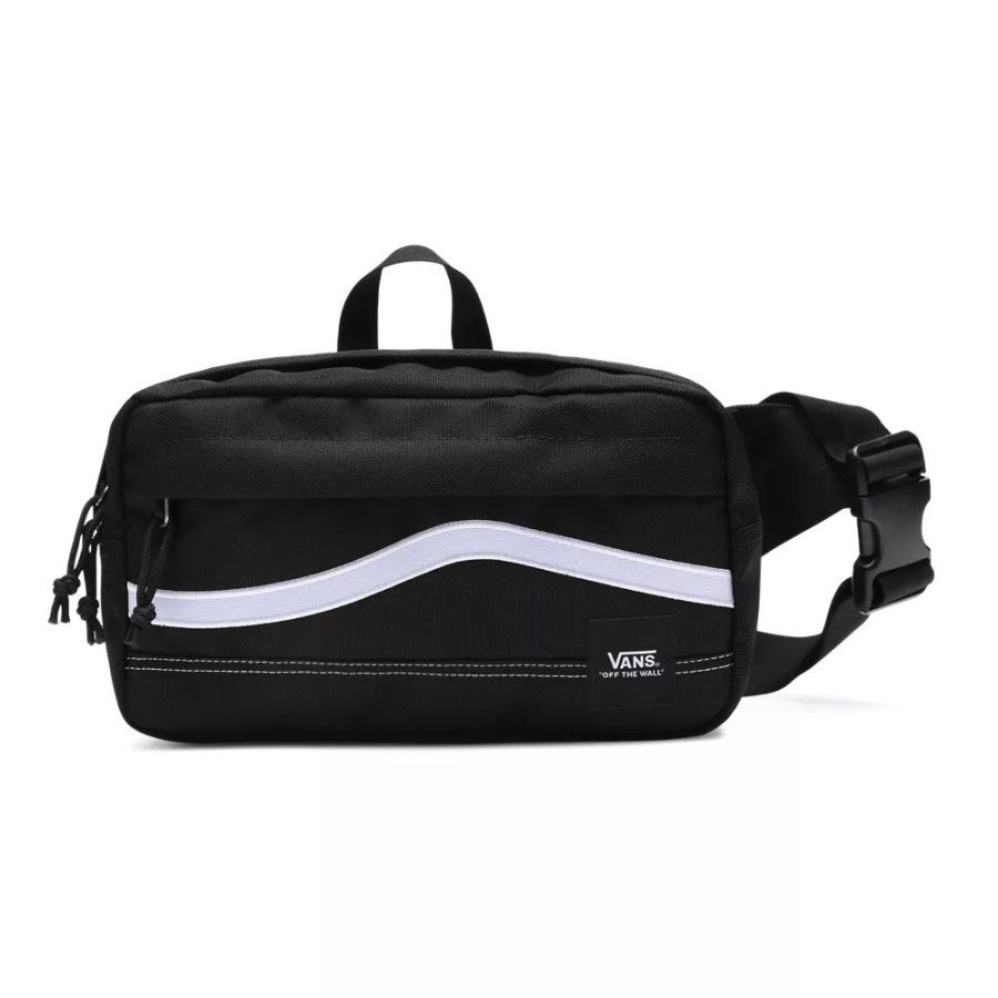 Vans Construct Cross Body Bag Black-White