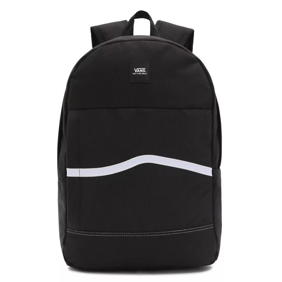Vans Construct School Backpack Black-White Women