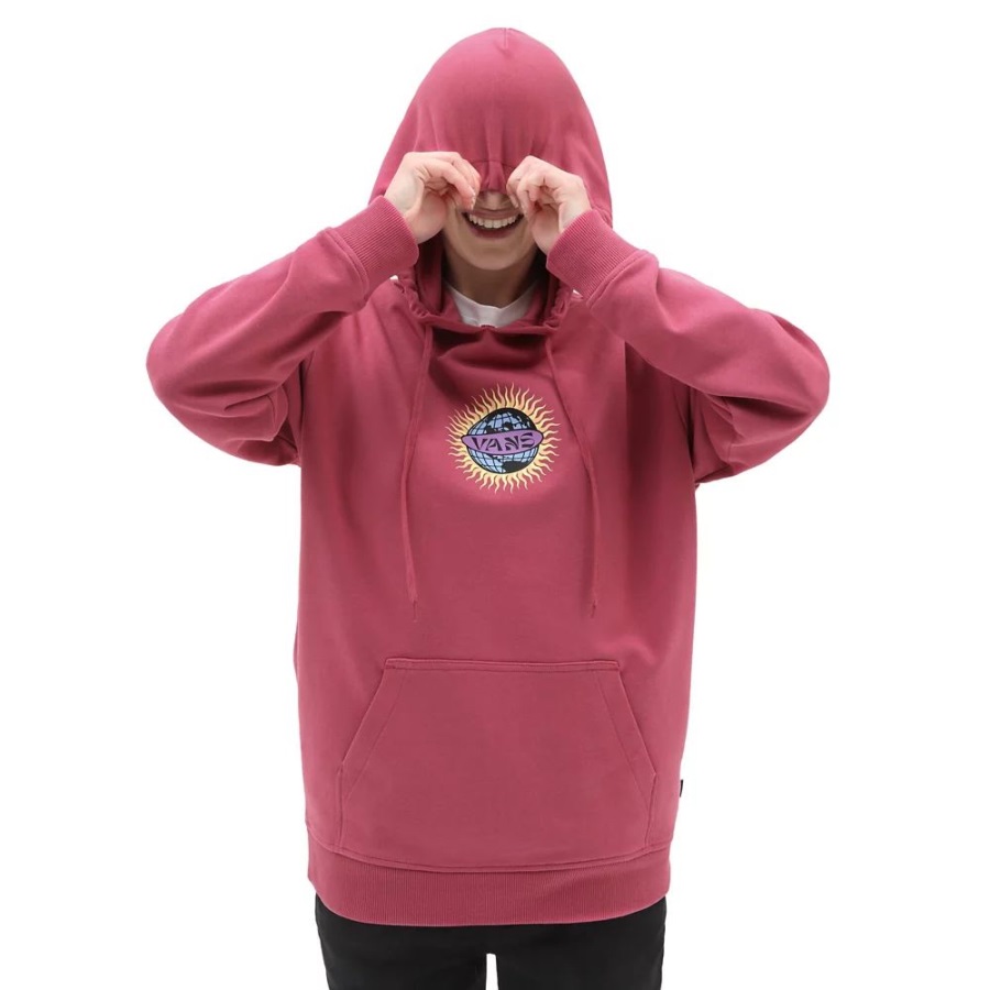 Vans Earth & Sun Pullover Hoodie Pink