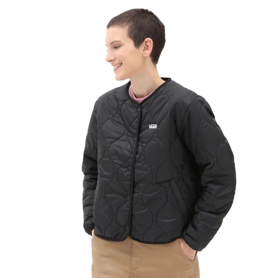 Vans Forces Short Reversible Liner Jacket Black