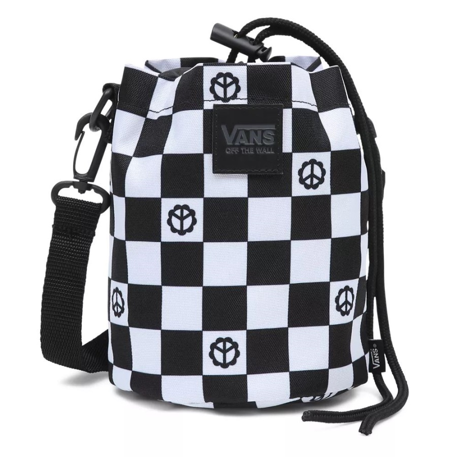 Vans Hydro Crossbody Bag Black-White Women