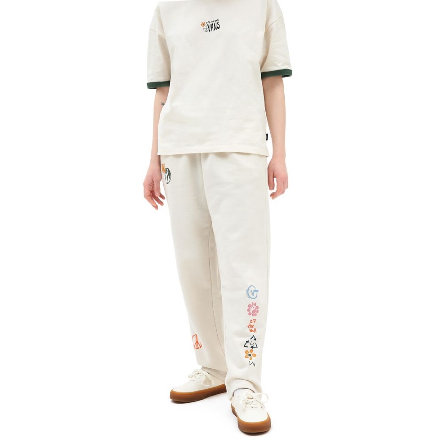 Vans In Our Hands Sweatpants White