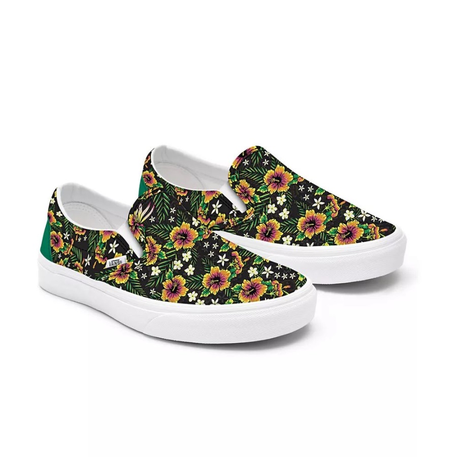 Vans Kids Customs Garden Floral Slip-On (4-8 Years)