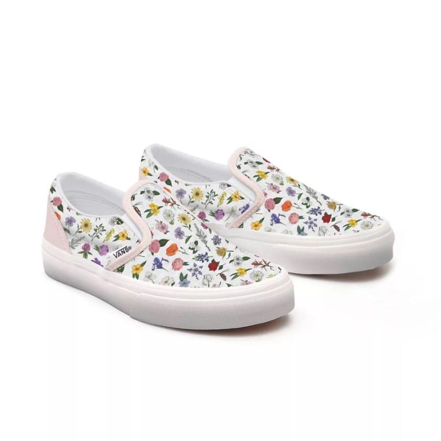 Vans Kids Customs State Flowers Slip-On (4-8 Years)