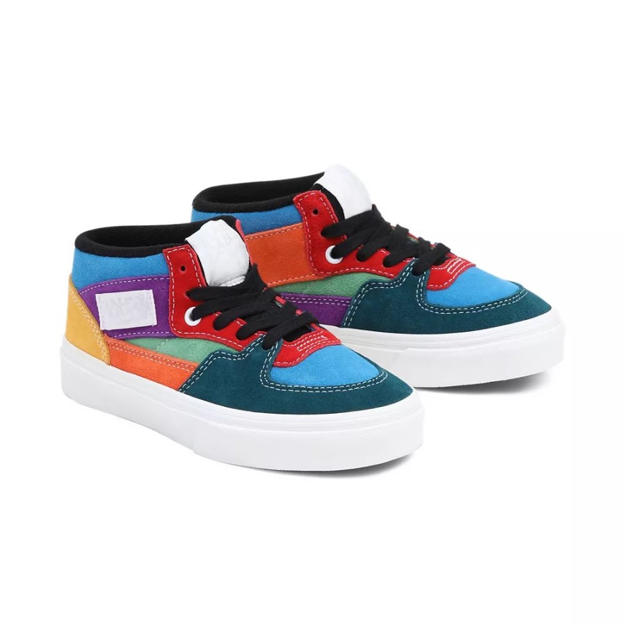Vans Kids Half Cab Shoes (4-8 Years) Multi