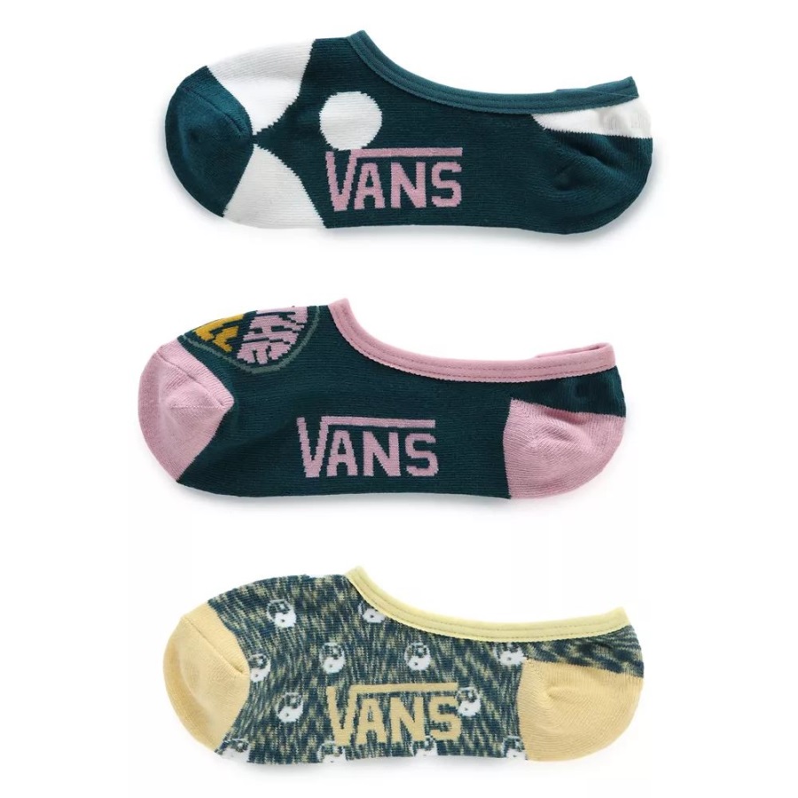 Vans OTW Peace Canoodle Socks (3 Pairs) Pink