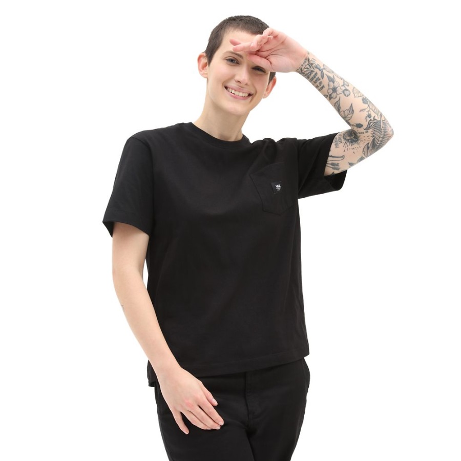 Vans Patched Up Pocket T-Shirt Black