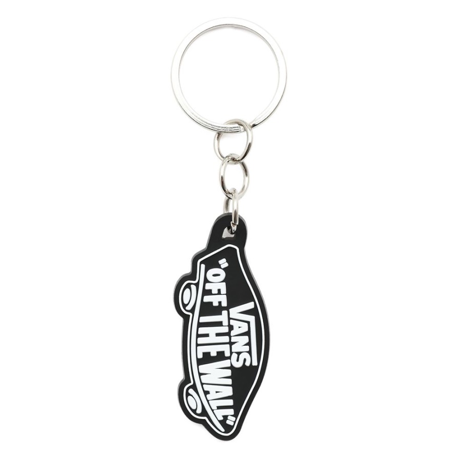 Vans Silicone Skateboard Keychain Black