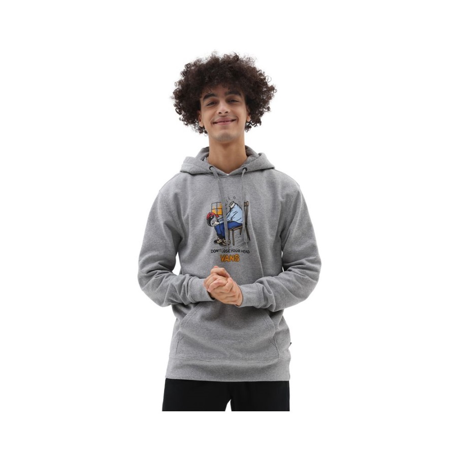 Vans Skate Graphic Pullover Hoodie Grey
