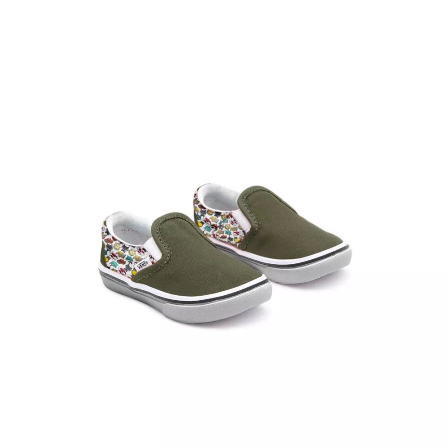 Vans Toddler Customs Macaron Pets Slip-On Shoes (1-4 Years)