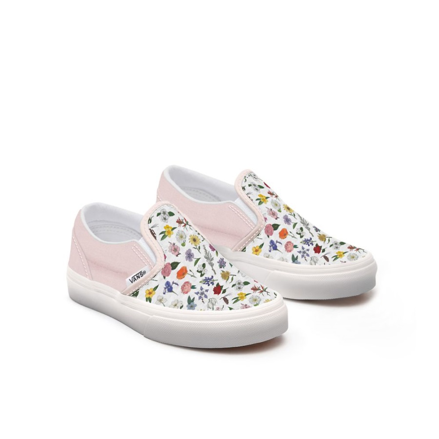 Vans Toddler Customs State Flowers Slip-On Shoes (1-4 Years)