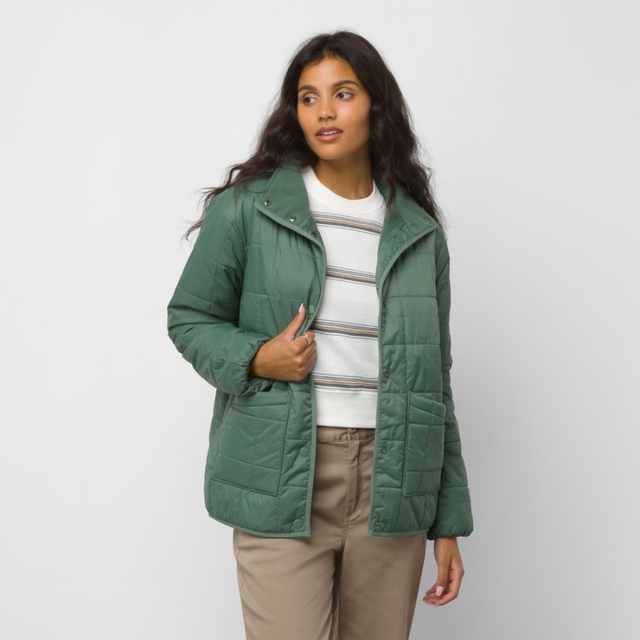 Vans Which Way Jacket Green