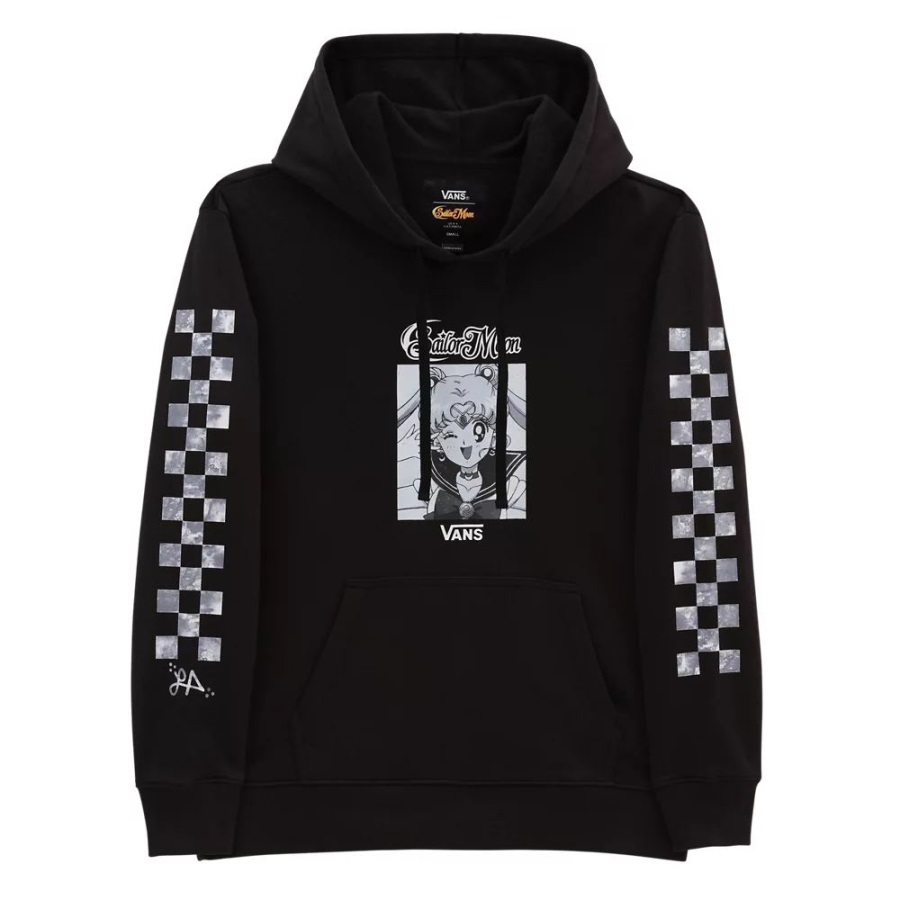 Vans x Pretty Guardian Sailor Moon Lizzie BFF Pullover Hoodie Black