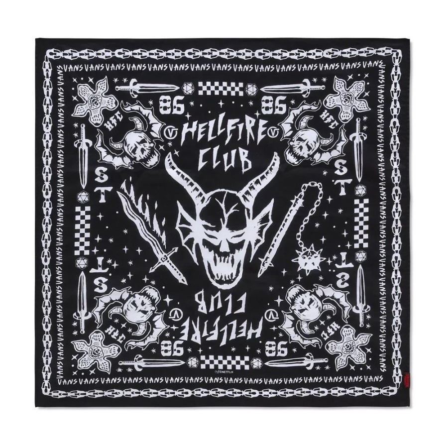 Vans x Stranger Things Hfc Bandana Black