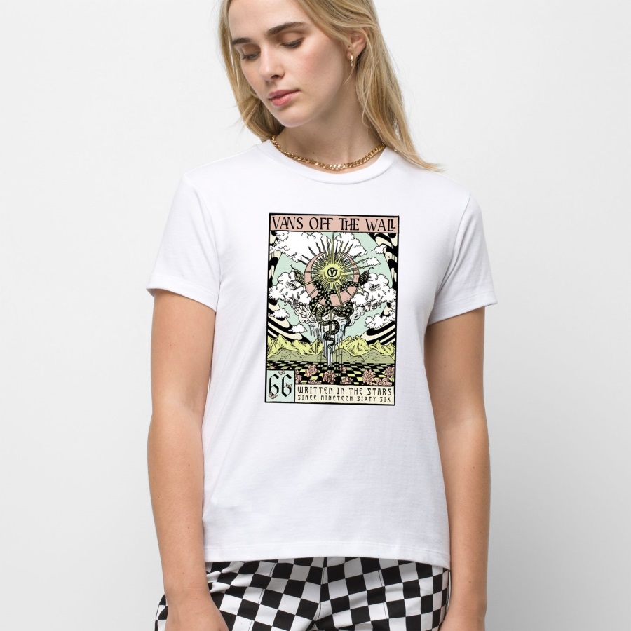 Vans Arcana SS Crew Tee White