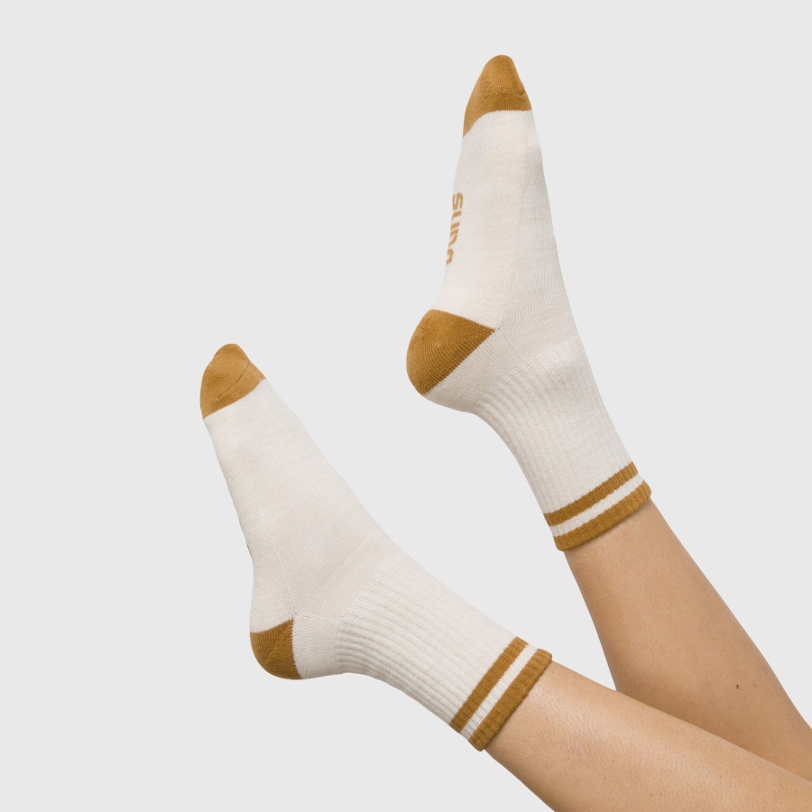 Vans Coastal Crew Sock Size 6.5-10 Oatmeal