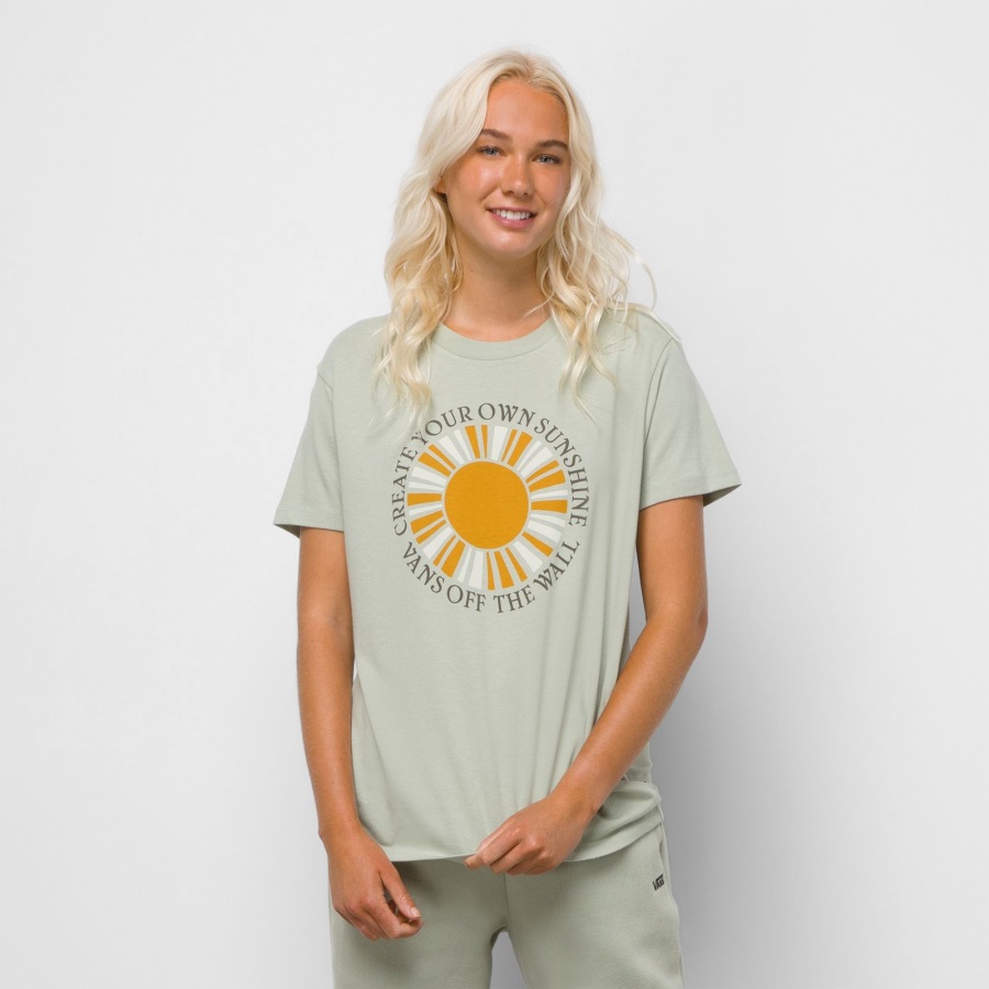 Vans Create Sunshine BFF Tee Desert Sage