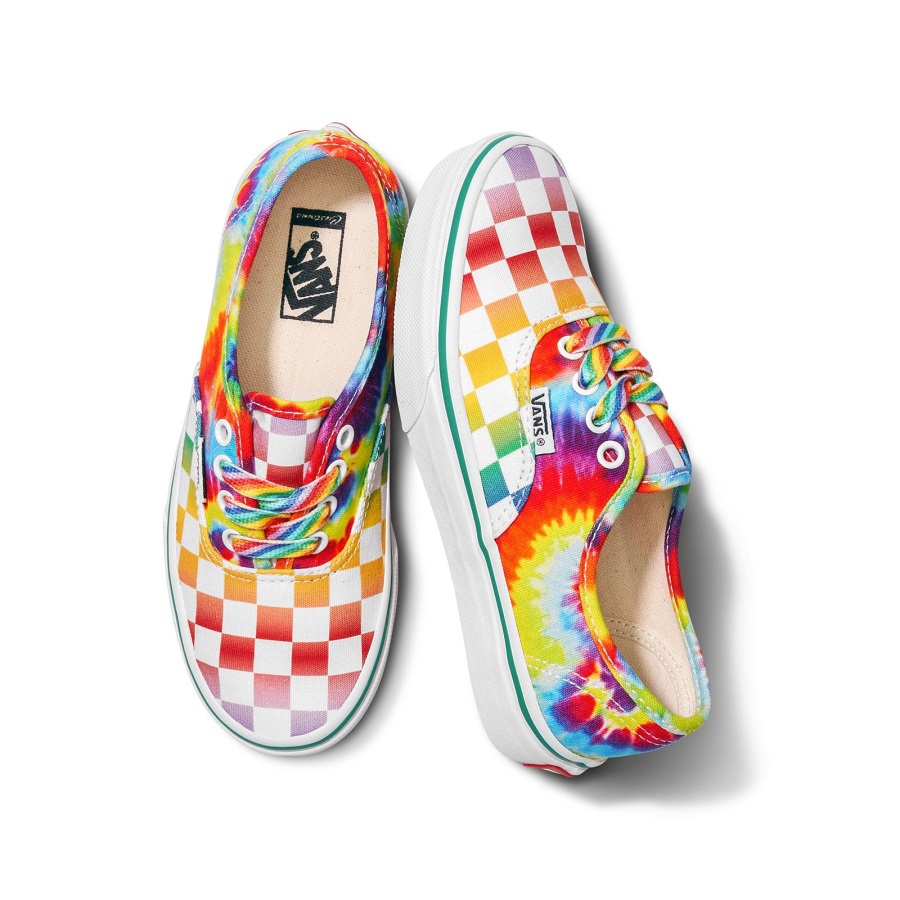 Vans Customs Kids Rainbow Authentic