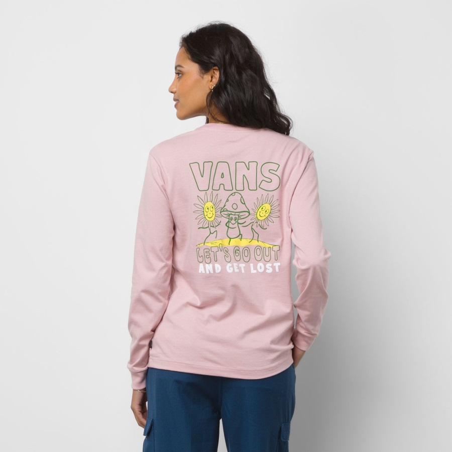 Vans Get Lost Long Sleeve BFF Tee Zephyr