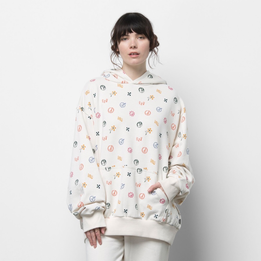 Vans In Our Hands Hoodie Natural