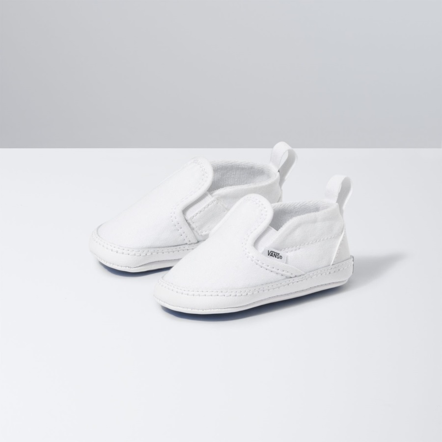 Vans Infant Slip-On V Crib True White-True White
