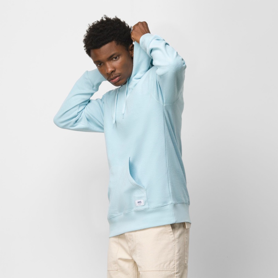 Vans Just Smile Pullover Hoodie Aquatic