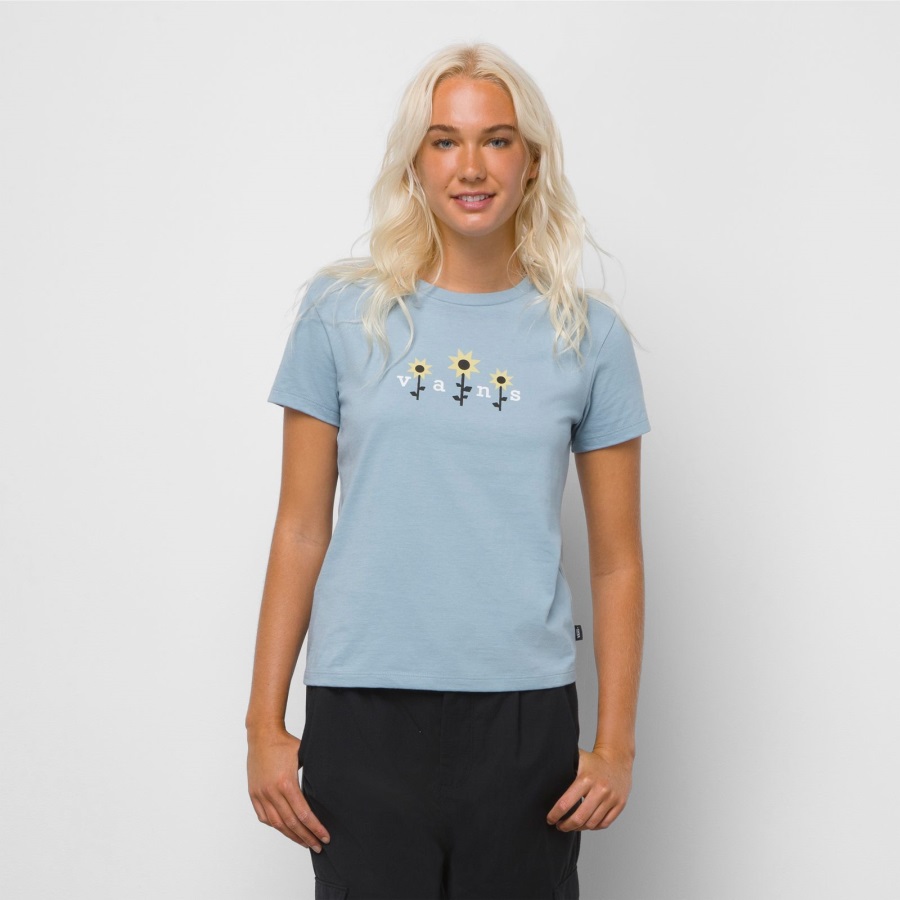 Vans Keepsake Crew Tee Ashley Blue