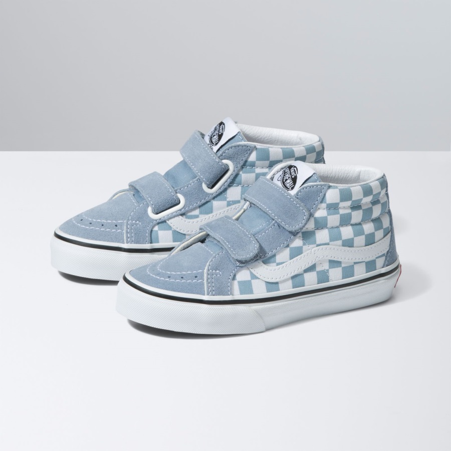 Vans Kids Sk8-Mid Reissue V Ashley Blue