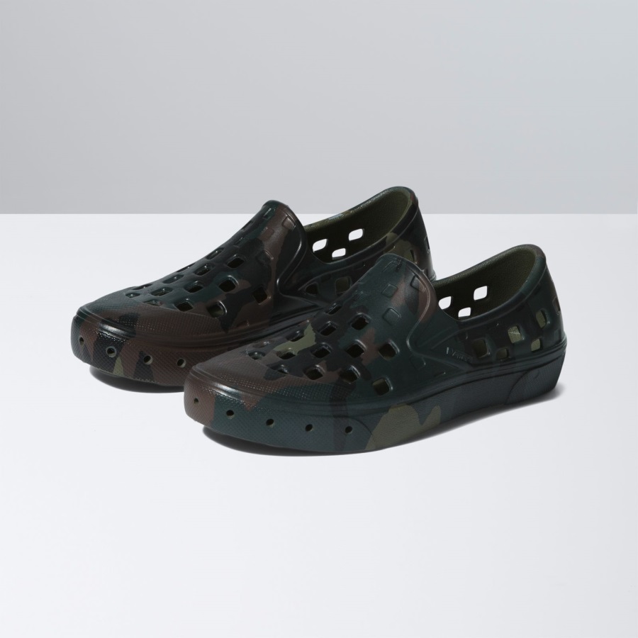 Vans Kids Slip-On TRK Camo