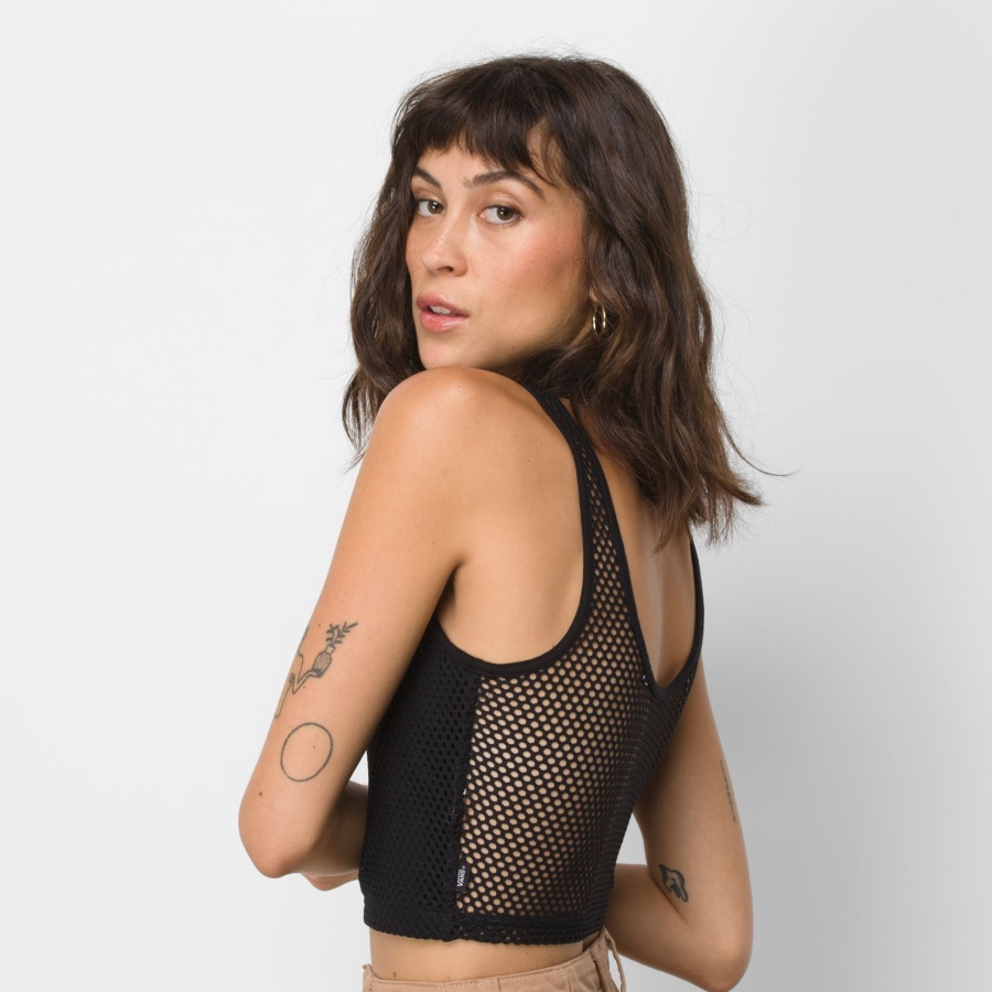 Vans Lizzie Armanto Knit Tank Black