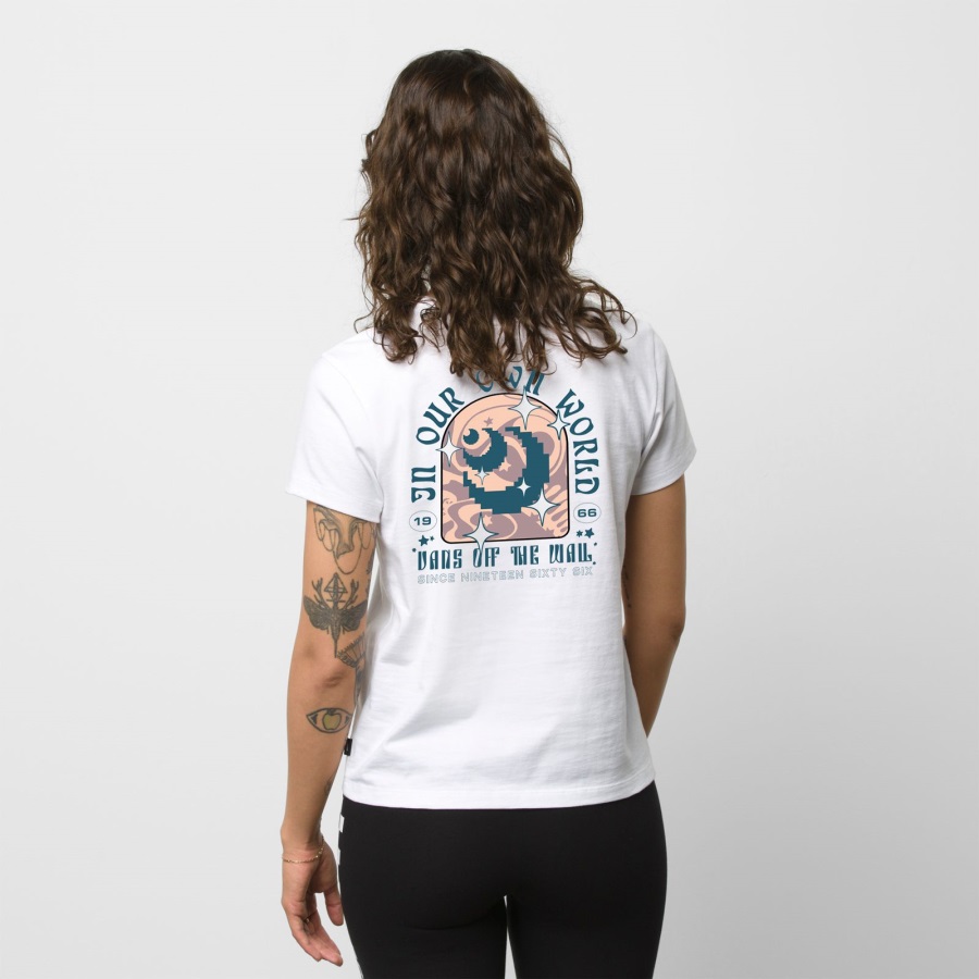 Vans Moon Dust Crew Tee White