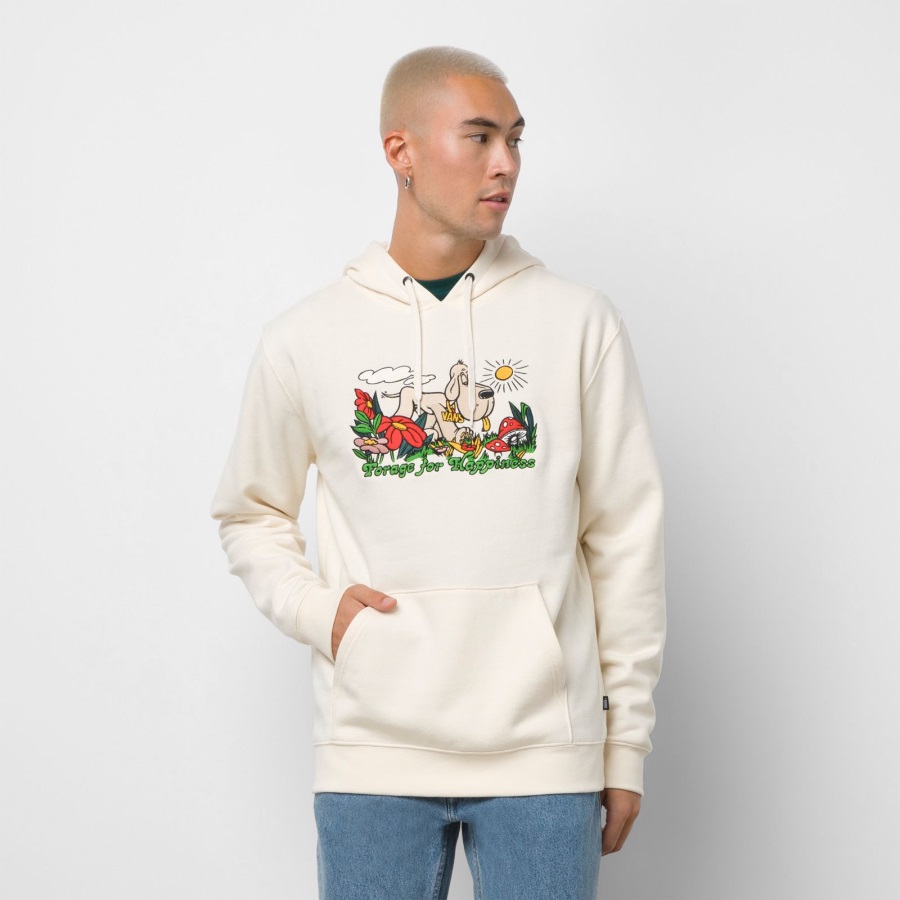 Vans Murshroom Hound Hoodie Antique White