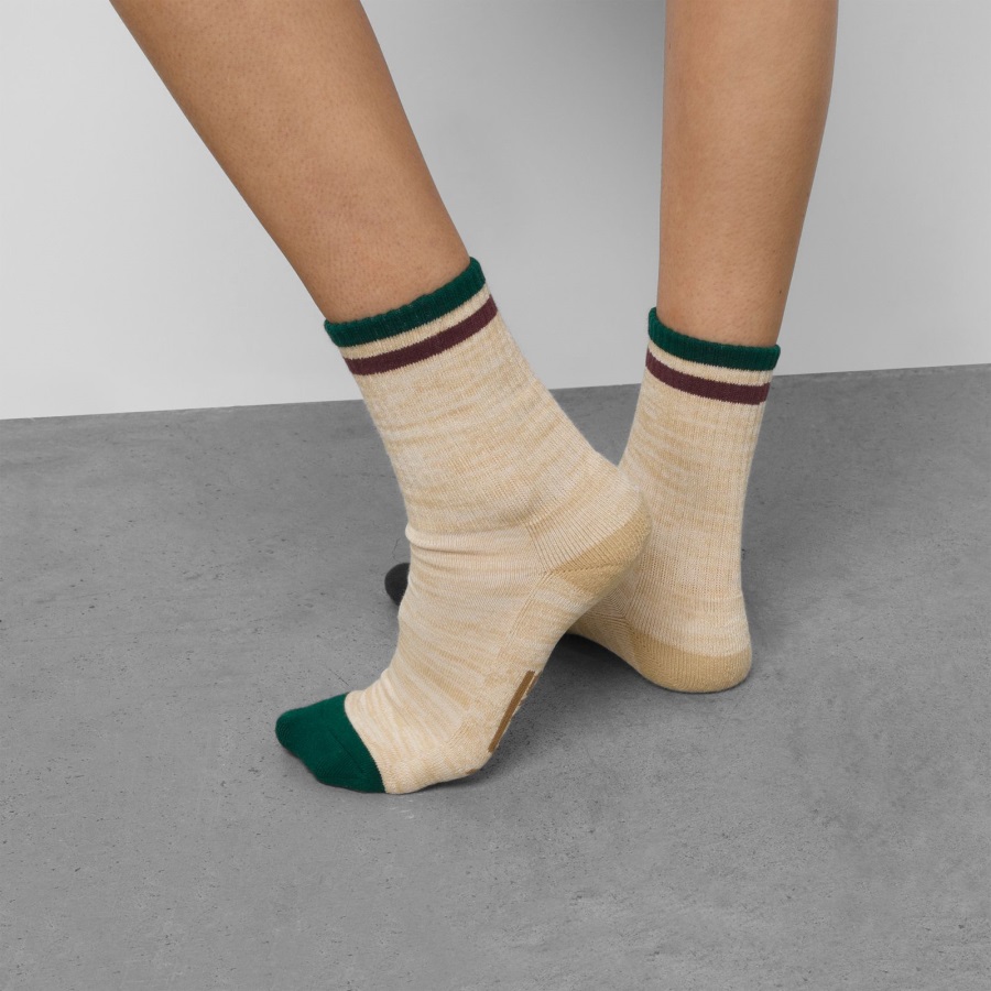 Vans Parklane Crew Sock Size 6.5-10 Taos Taupe