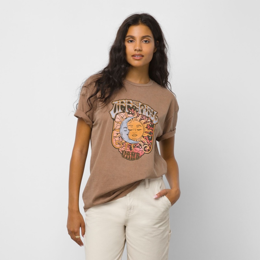 Vans Polarity Oversized Tee Dirt