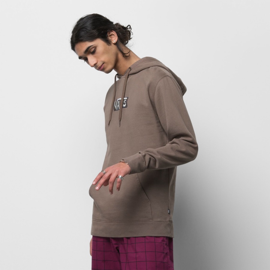 Vans Seasonal Color Vintage Wash Pullover Hoodie Canteen