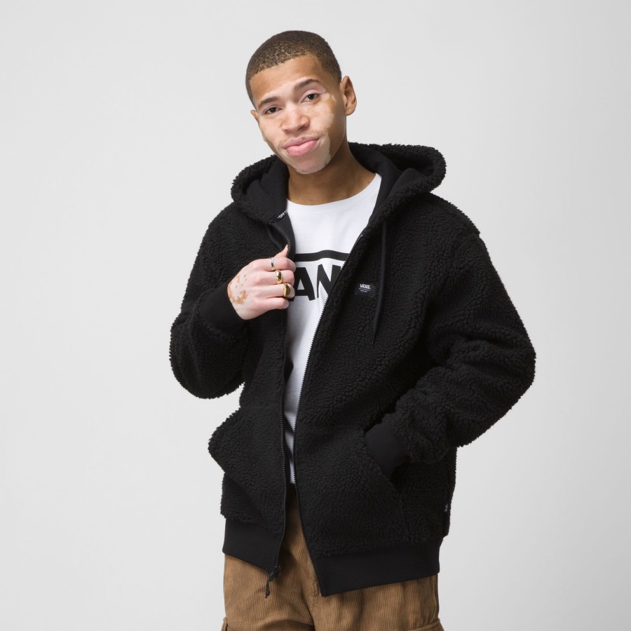 Vans Tailwater Full Zip Hoodie Black