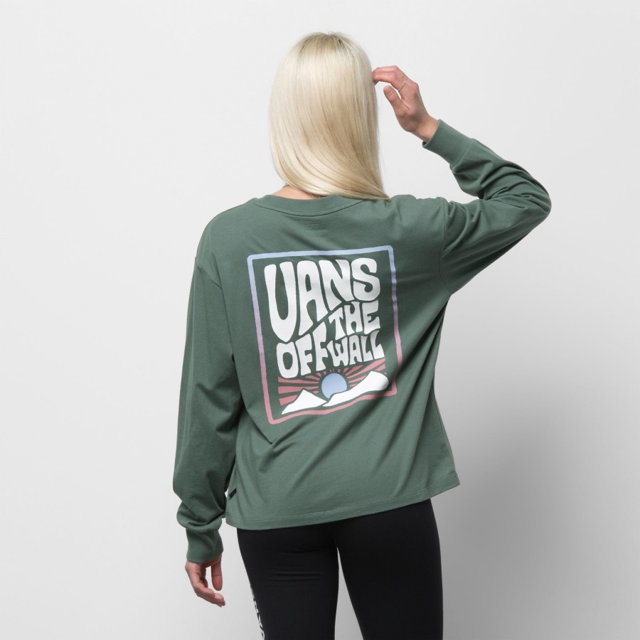 Vans Topa Topa Bloussant Tee Duck Green