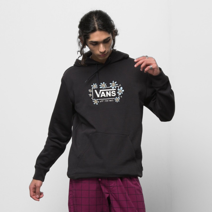 Vans Trippy Grin Pullover Hoodie Black