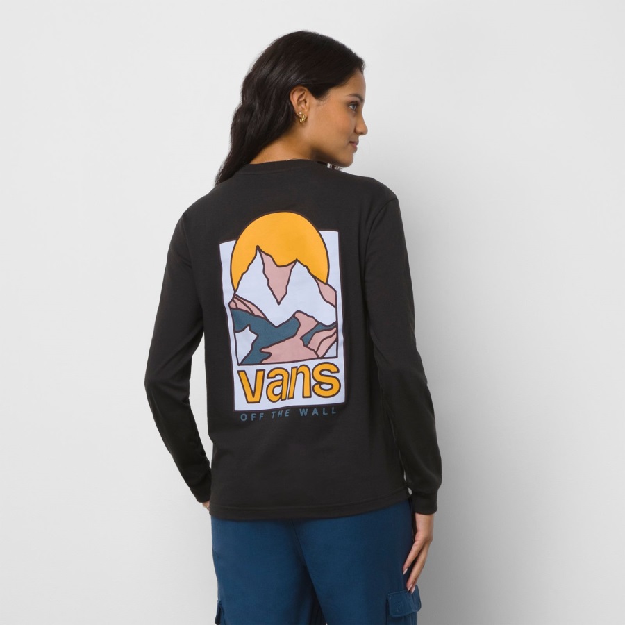 Vans Van Doren Ridge Long Sleeve BFF Tee Black