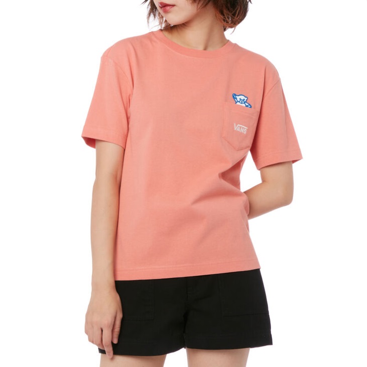 Vans Bear Embedded Pocket T-Shirt Terra Cotta