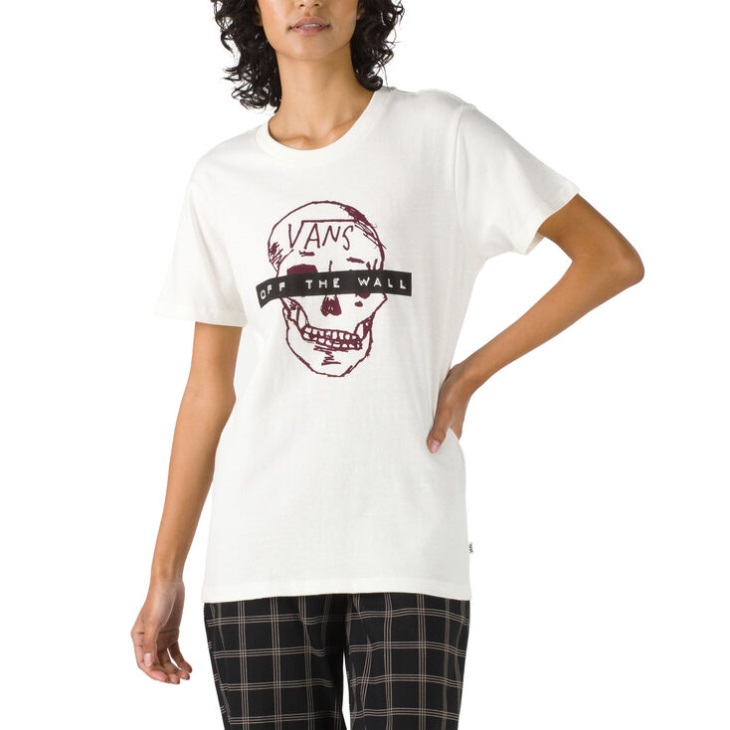 Vans Breana Boyfriend T-Shirt Marshmallow