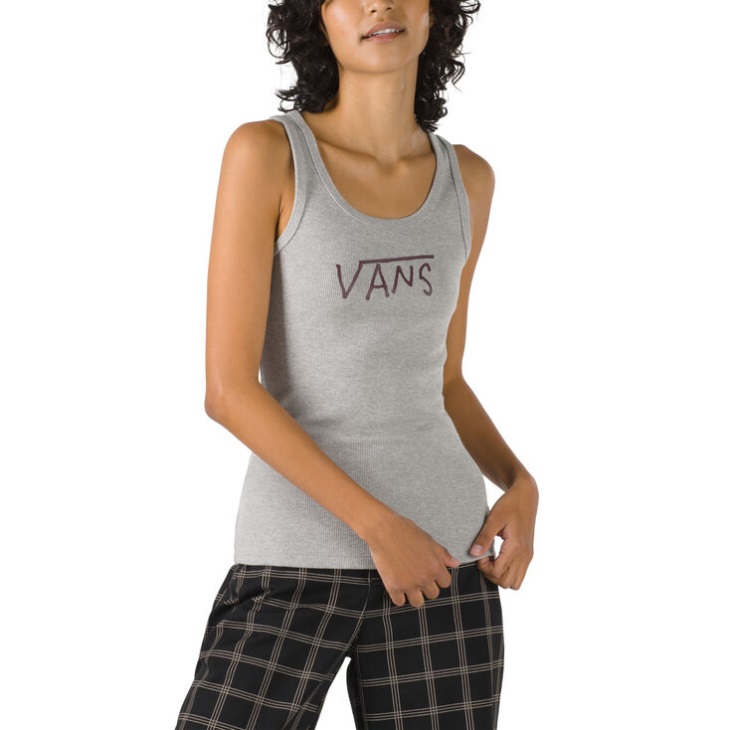 Vans Breana Rib Tank Cement Heather