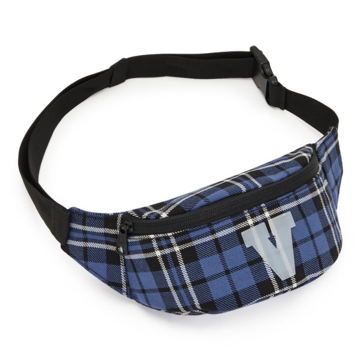 Vans Check Waistbag Blue Plaid