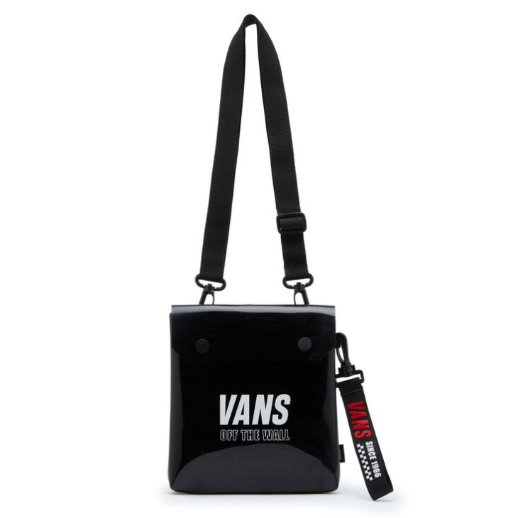 Vans Checker Ring Crossbody Bag Black