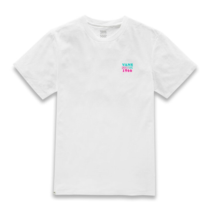 Vans Checker T-Shirt White