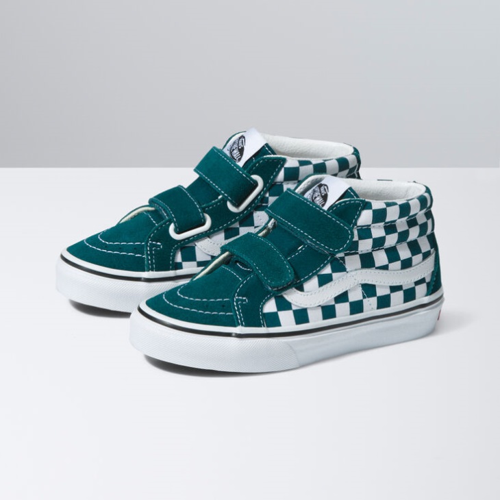 Vans Color Theory Kids Sk8-Mid Reissue V Deep Teal