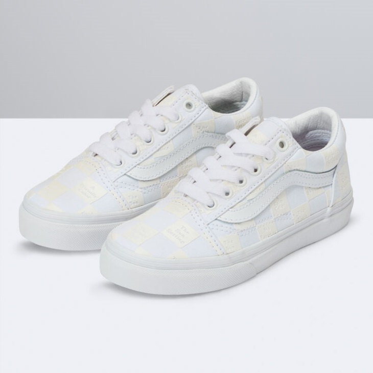 Vans Diy Old Skool True White