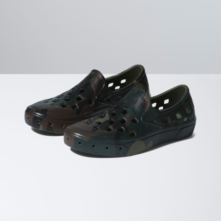 Vans Kids Camo Slip-On TRK Camo
