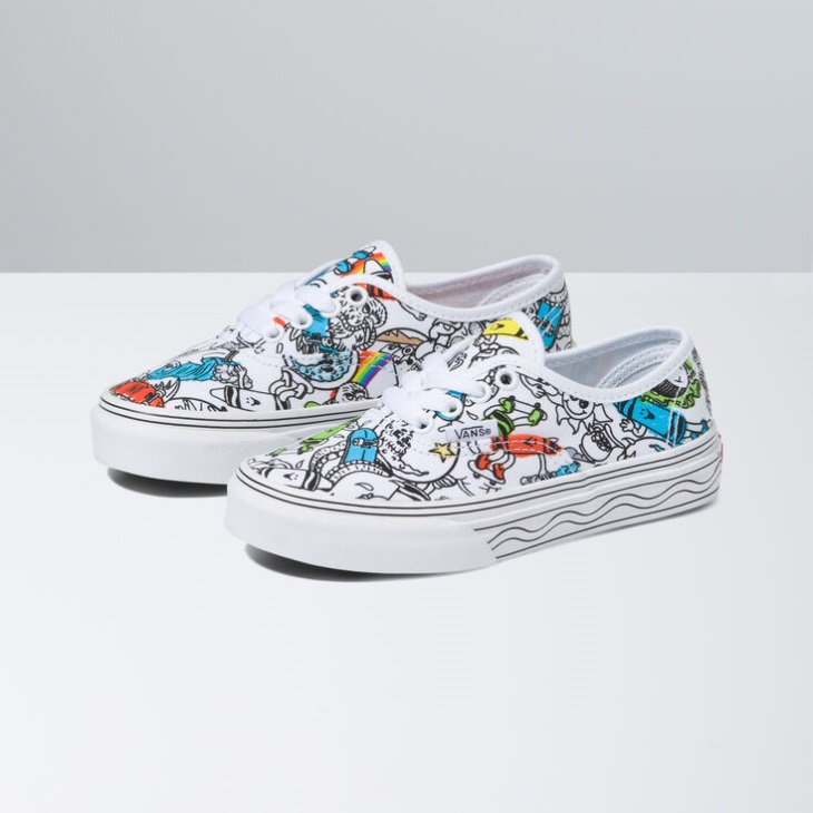 Vans Kids Crayola Authentic Diy-Sketch Your Way