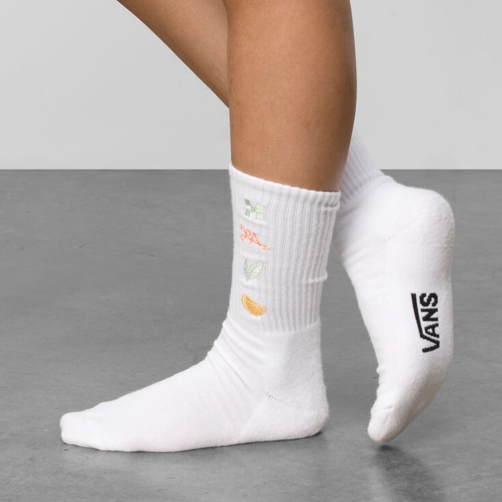 Vans Lizzie Armanto Crew Sock White